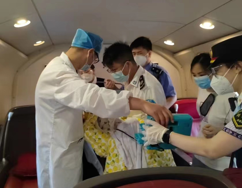 蓝田县高铁转院公司